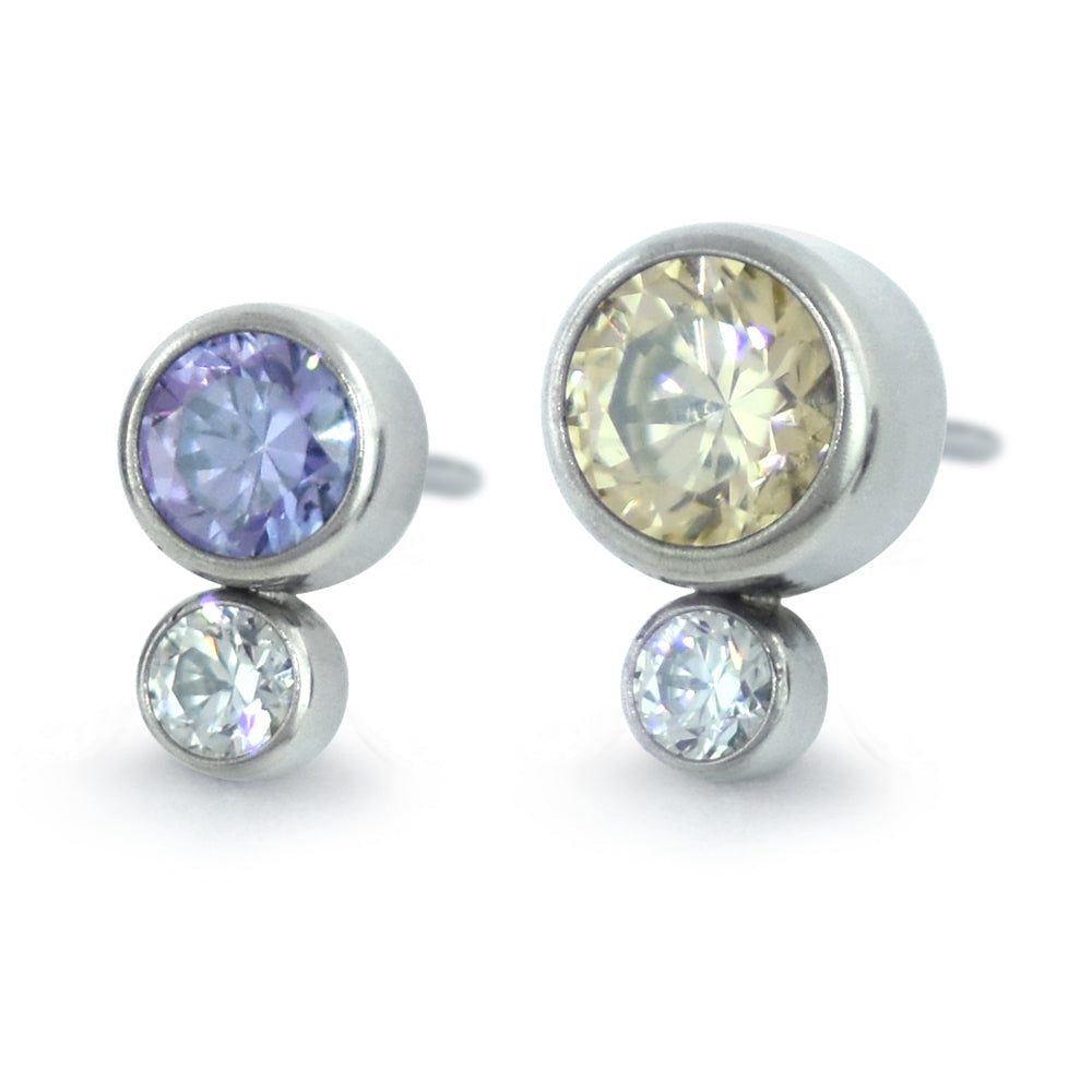 Ti BZ Two Gem Cluster