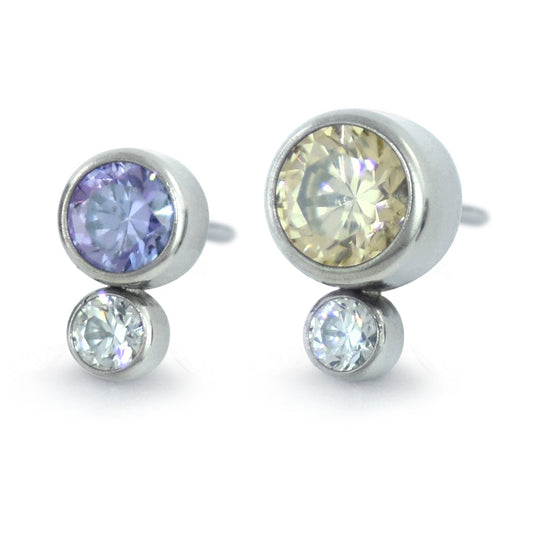 Ti BZ Two Gem Cluster